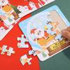 Santa Claus Christmas Puzzle Toys Christmas Cartoon Jigsaw Puzzles  Early Educational