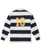 CLOVE [26Ss Clove] Varsity Stripe Rugby Shirt (Navy)