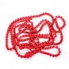 Electroplated Glass Rhinestone Single Row Claw Chain for DIY Costume Accessories