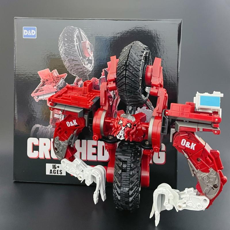 AOYI BMB 8 IN 1 Anime Devastator Toys Transformation Action Figure Model KO GT Truck Crane Robot Car Kids Boy Gift H6001-8B