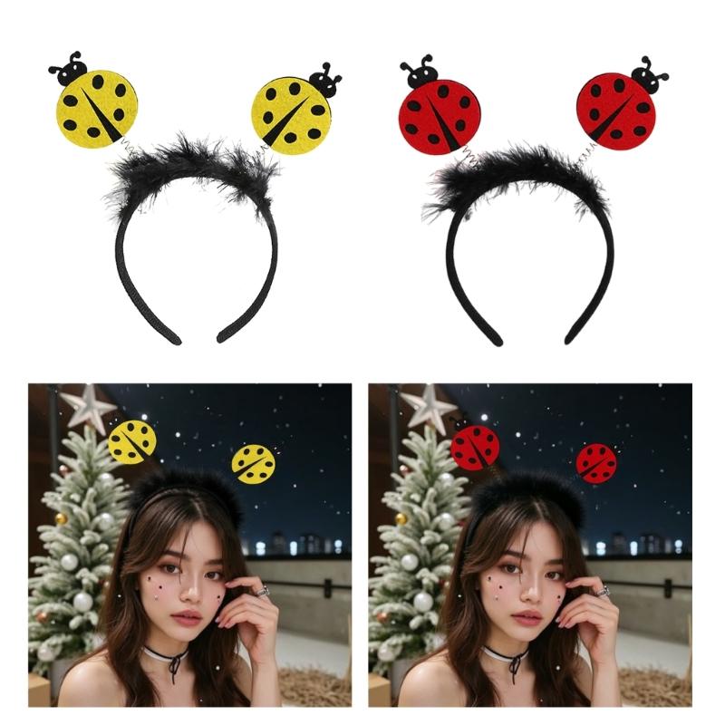 Lady Bugs Costume Accessories,Lady Bugs Costume Lady Bugs Glasses Lady Bugs Headband Fairys Wand for Halloween Dress up Cosplay
