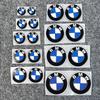 2pc Car Smart Key Emblem Sticker Car interior sticker Accessories For BMW M Power I3 G08 F15 F16 G20 E34 F94 F95 G30 G11 G12 E36 cybr60