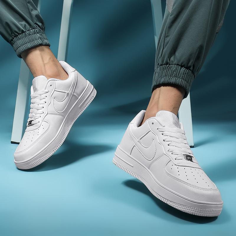 Zapatos de hombre Moda de hombre Zapatillas blancas Pareja Zapatos  deportivos casuales de todos los partidos Zapatillas deportivas bajas de  mujer comprar a buen precio — entrega gratuita, reseñas reales con fotos —