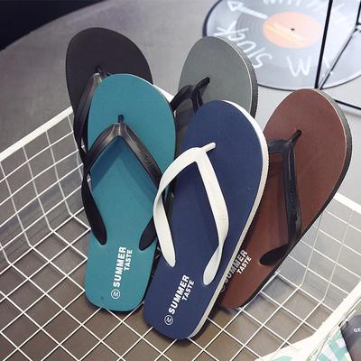 Men Shoes Summer Beach Sandals Anti-slip Outdoor Breathable Casual Couple Beach Sandal Flip Flops Shoes Slippers Men