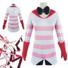 Hazbin Anime Hotel Dust Angel Cosplay Costume Uniform Halloween Outfit Carnival