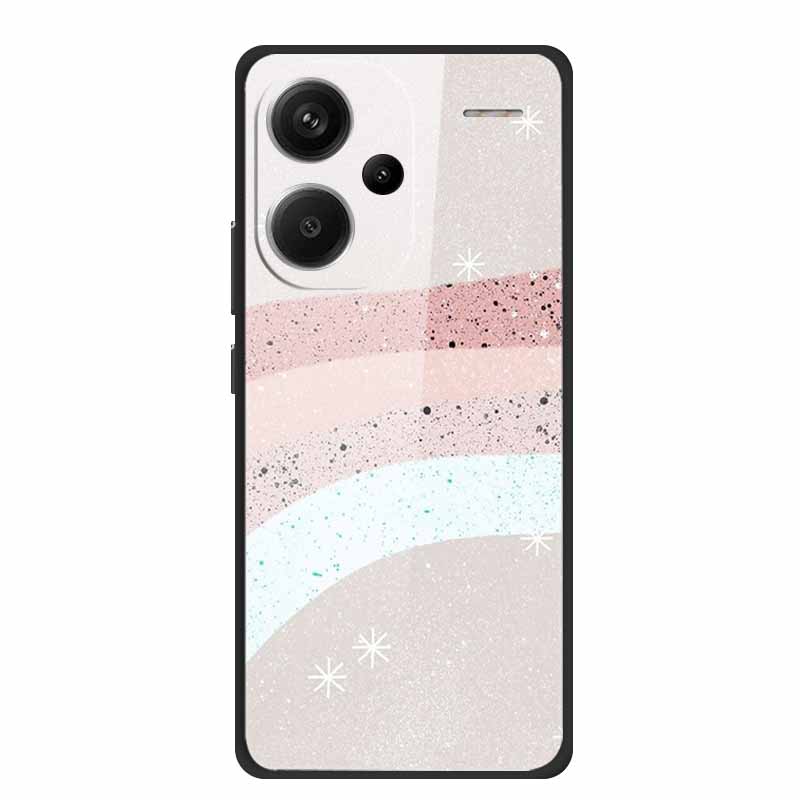 

For Xiaomi Redmi Note 13 Pro+ Case 13Pro 4G 5G Tempered Glass Hard Back Shell For Redmi Note 13 Pro 5G Covers Note13 4G 5G Coque Redmi Note 13Pro 5G