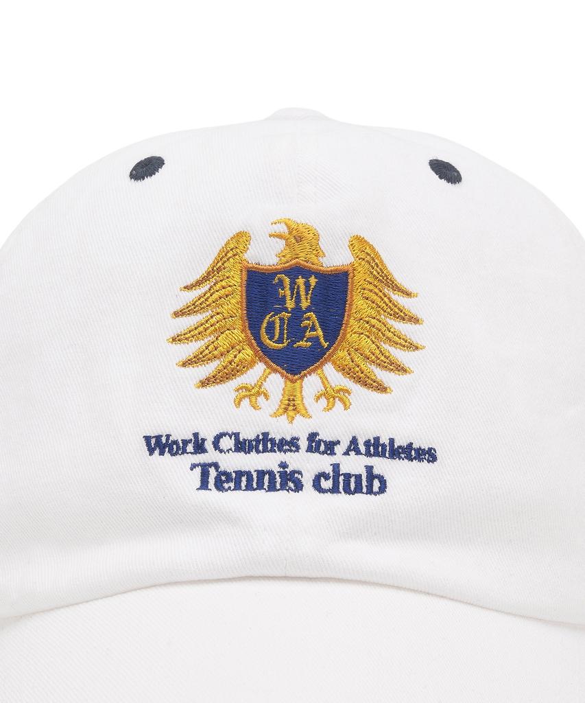 DISCUS ATHLETIC Da × Oam Emblem Tennis Cap Off White