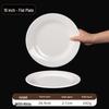 Yujia 10-Piece Melamine Dinner Plates