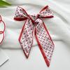 Long silk scarf, high-end new versatile hair tie streamer, atmosphere ribbon, spring and summer decorative scarf, tied bag streamer