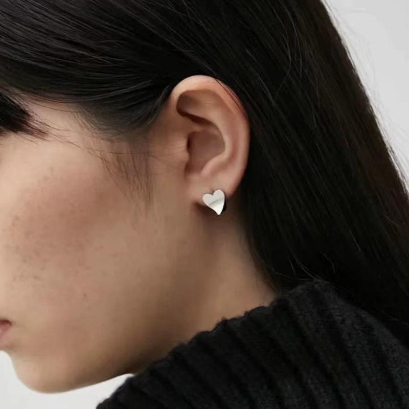 18K Gold Plated Zircon Hoop Earrings and Ear Cuffs with Sparkling Heart and Star Studs for Women