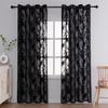 American Jacquard Window Screen Transparent Curtains Living Room Bedroom Dining Room European and American Curtains