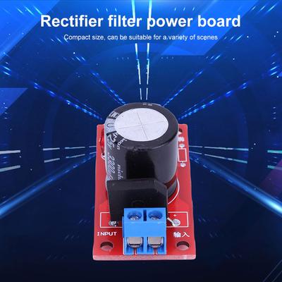 AC To DC Transformer 3A/8A AC To DC Single Power Supply Board with LED Indicator Power Rectifier Filter Board