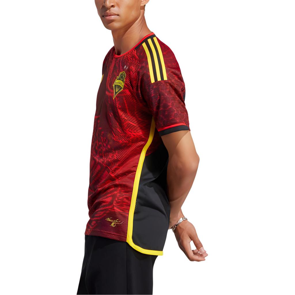 Adidas Soccer Jersey Men's Red/Black Color HI1837