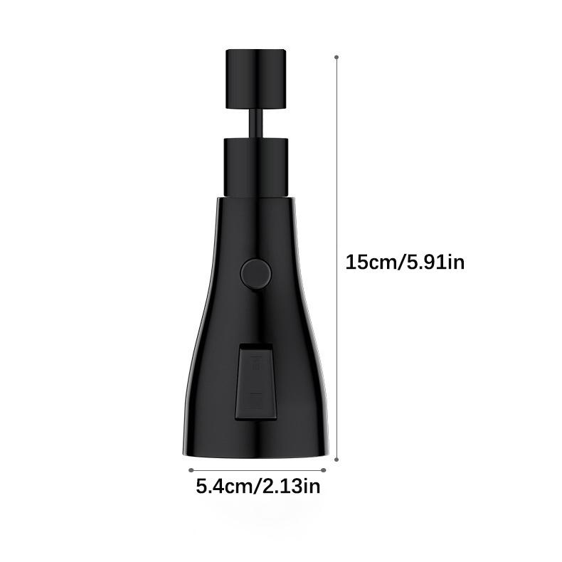 

Удлинитель для смесителя, универсальный вращающийся удлинитель, брызгозащищенный аэратор, 3 режима, кухонный удлинитель для крана с защитой от брызг, насадка-адаптер