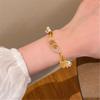 Handmade Resin Star Charm Bracelet With Floral and Cats Designs Jewelry Gift for Her