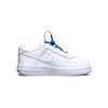 Nike Air Force 1 Toggle Hook and loop Low top Toddler Shoes White Blue Infant And Toddler CU5289-100