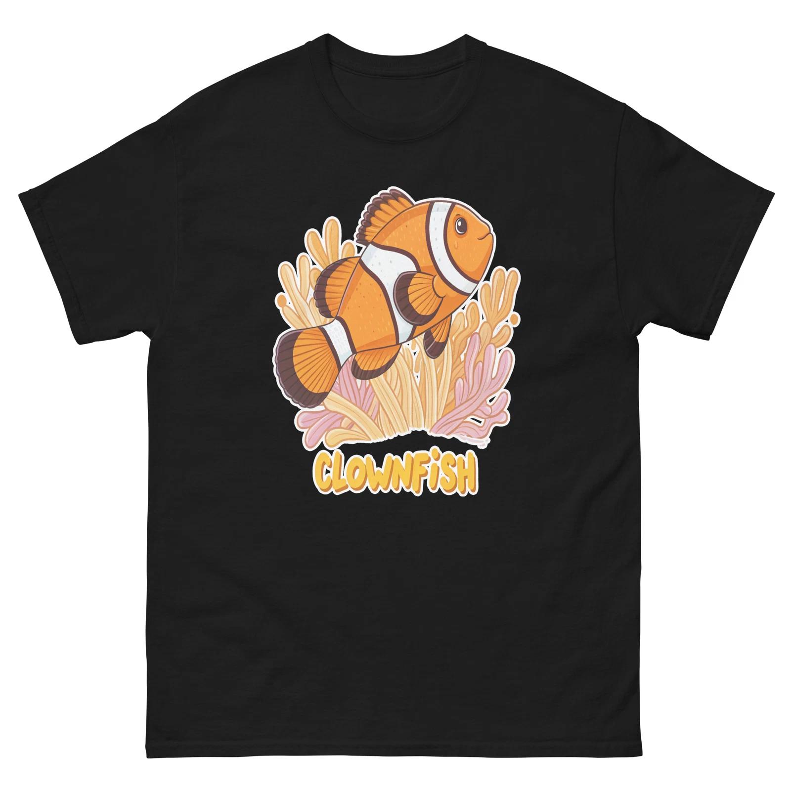 Clownfish Ocean Beach Water Marine T-Shirt 2XL