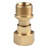 Pressure Washer Hose Adapter M22 14mm Brass with Swivel Joint Connector Designed to Prevent Hose Tangling and Leaks