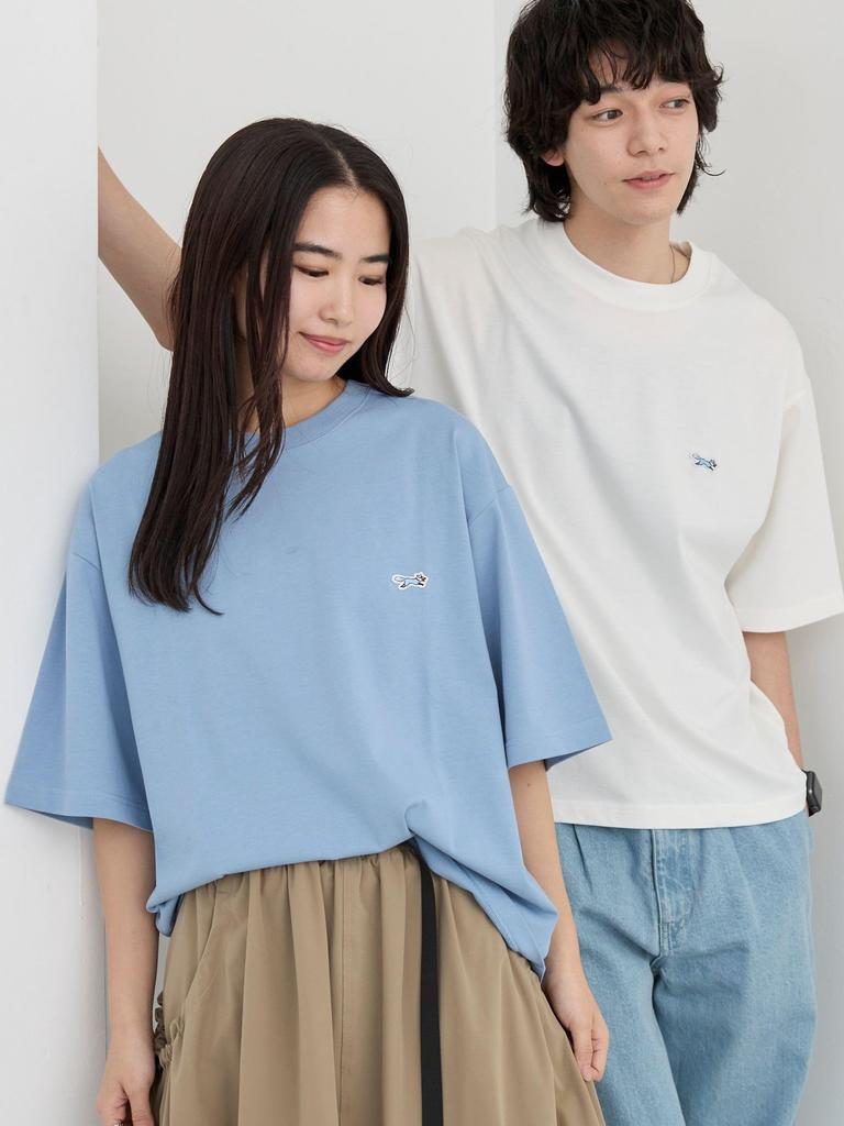 Camiseta Crew Neck Cohen Penneys Personalizada com Ponto Único, 75256030466, 2330 Bege (23), Pequeno