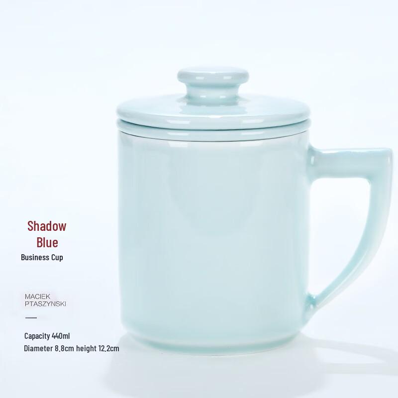 Jingdezhen Ceramic Office Tea Cup with Lid