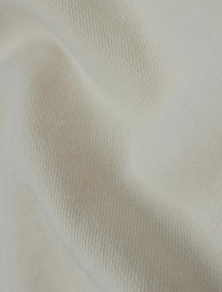 LA MAISON STUDIO [Fleece Line Selection] Women'S Crop Bear Friends Embossed Embroidery Sweatshirt Ivory (Fcb3Ts355W)