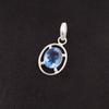 Tanzanite Gemstone 925 Sterling Silver Sisters Gift Art Deco Artisan New Pendant PP-6-2