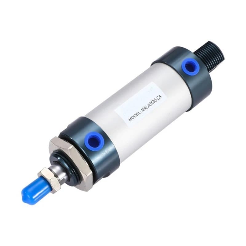 Mini Aluminum Alloy Cylinder MAL25X10CA MAL25X15CA MAL25X20CA MAL25X25CA MAL25X30CA MAL25X40CA MAL25X50CA MAL25X75CA MAL25X80CA(MAL25X50,-SCA)