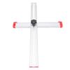 Righello di Posizionamento per Foratura da 60 cm Lega di Alluminio Scale Trasparenti Righello di Misurazione Multi Angolo Jig per Ferramenta per Mobili