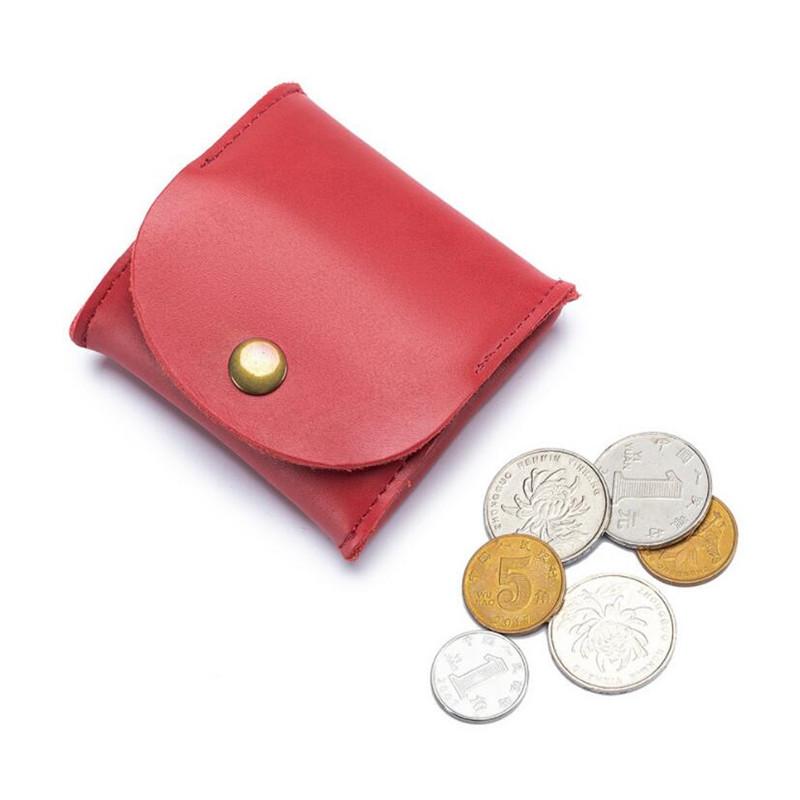 Vintage Echte Leder Kopfhörer Tasche Mini Kopfhörer Halter Münzbörse Für Männer Frauen