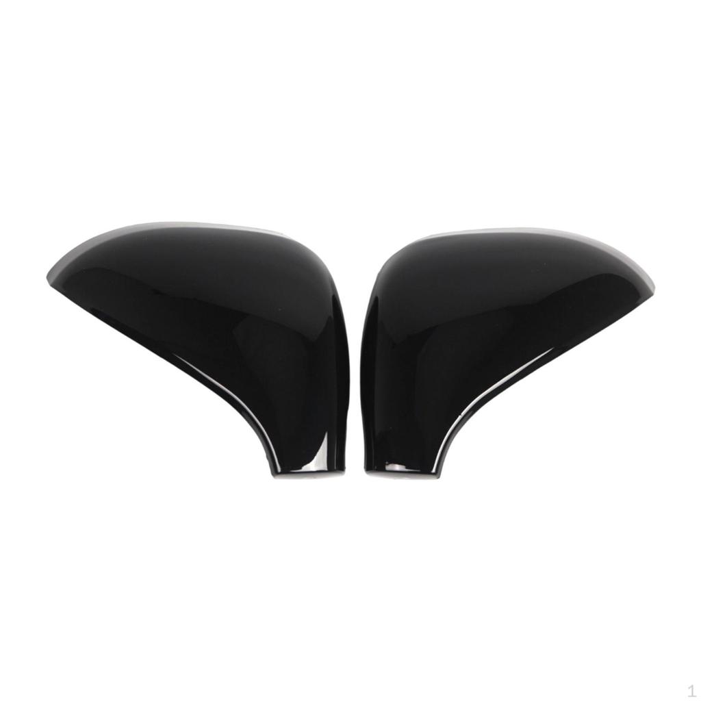 Car Wing Mirror Cover Caps Easy To Install 9680194877 9680194977 Replace Parts Left Right for 207