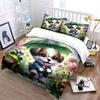 Rainy Day Companions Adventure Kid'S And Adults' Bedroom Decor, Exquisite Three-Piece Bedding Set Gift