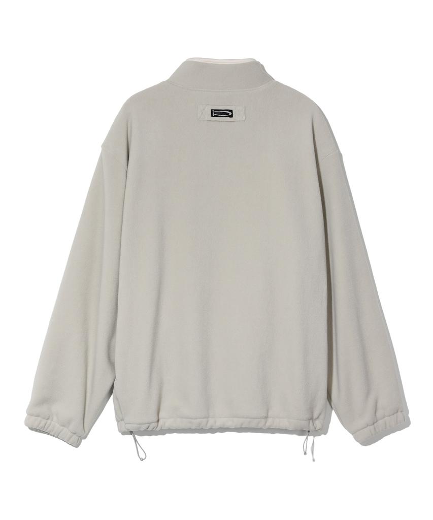 Phyps Motorcycle Honda Original Wing Logo Fleece Jacket Beige