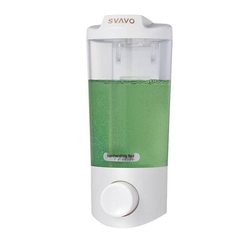Ruiwo Manual Wall-Mounted Soap & Hand Sanitizer Dispenser