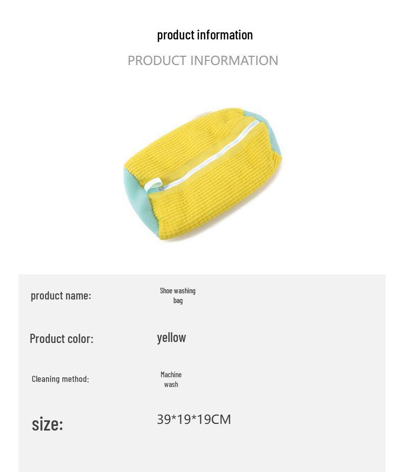 Household Shoe Washing Bag: Anti-Deformation Laundry Solution