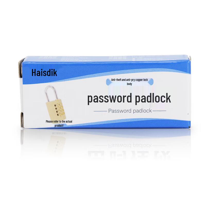 Haisdike Brass Combination Padlock
