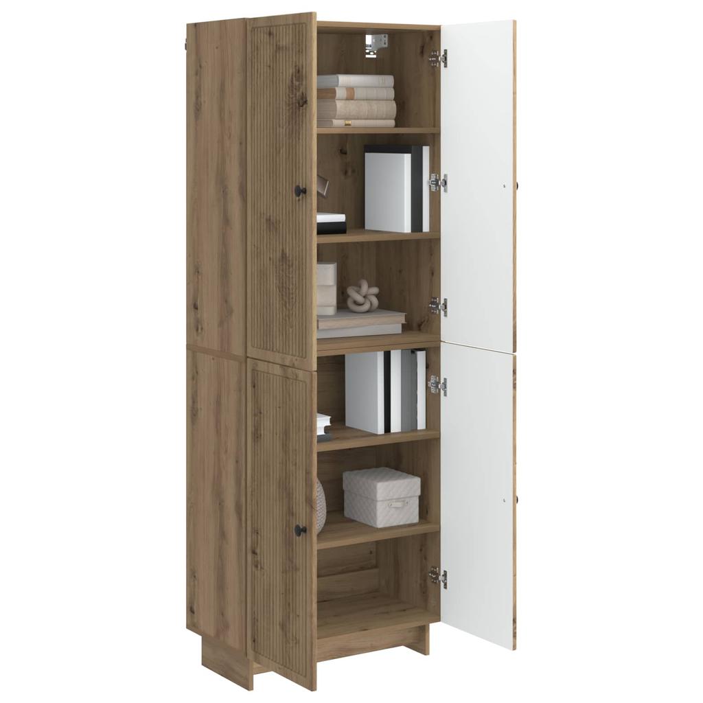 Cabinet Set 2 pcs Artisan Oak 66 x 34.5 x 90 cm Wood Based Panel