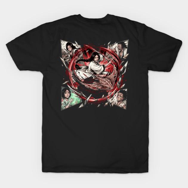 Asian Size Cotton Unisex Tshirt Print T-shirt Characters Battling Manga Panel T-shirt No-Cut Print Regular Fit