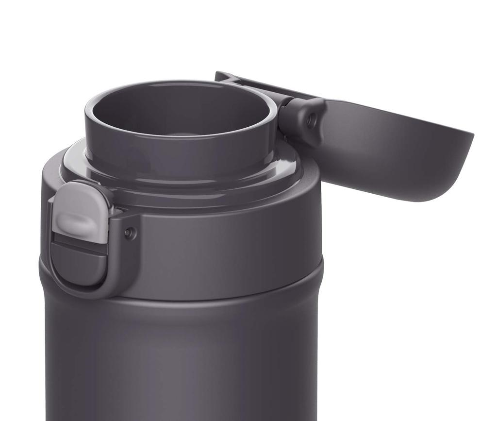 Peacock Thermos Industry Peacock Water Bottle Water Bottle 280ml Dark Navy AK (The-peacock) One-touch AKH-28
