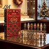 Festive Decoration for Home 2026 Nutcracker Advent Calendar, 24-Day Acrylic Ornament Set with Classic Interactive Game Friends Soldier