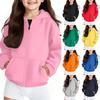 Boys and Girls Long Sleeve Color Sweatshirt Casual Comfortable Pullover for Kids