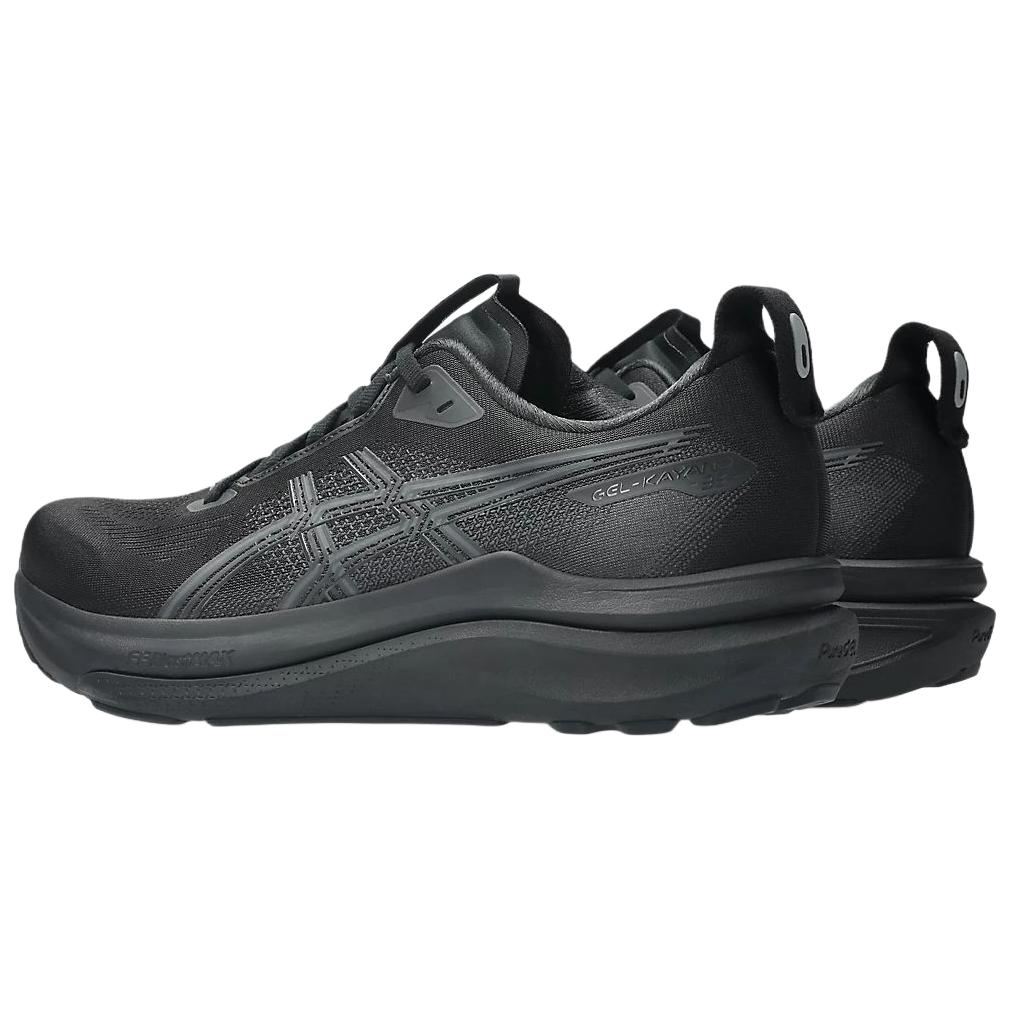 Asics Atmungsaktive Unterstützung Rückprall Laufschuhe Herren Schwarz 1011C167-001