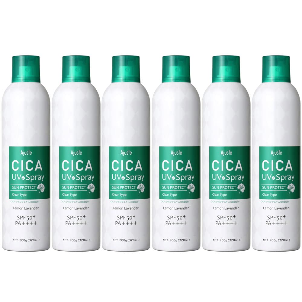 

Adjuste Airy Touch UV Spray CICA 200 г из 6 (320мл) Набор SPF50+ PA++++