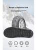 Women's Winter 2025 Fleece-lined Long Tube Snow Boots - Warm, Lightweight, Polyurethane, Cotton