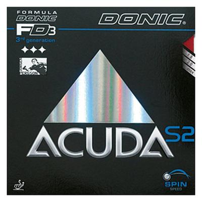 DONIC Table Tennis Acuda S2 Back Soft Rubber Red AL049 2.8