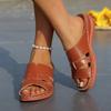 Fashion New Women Orthopedic Slippers Wedge Sandals Comfy Platform Ladies Casual Big Toe Retro Correction Sandal Plus Size 43