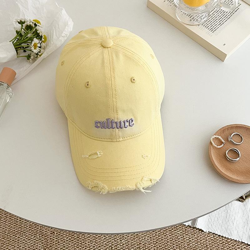 Women'S Spring And Summer Baseball Cap Sunscreen Versatile Fashion Hat Trend Cap