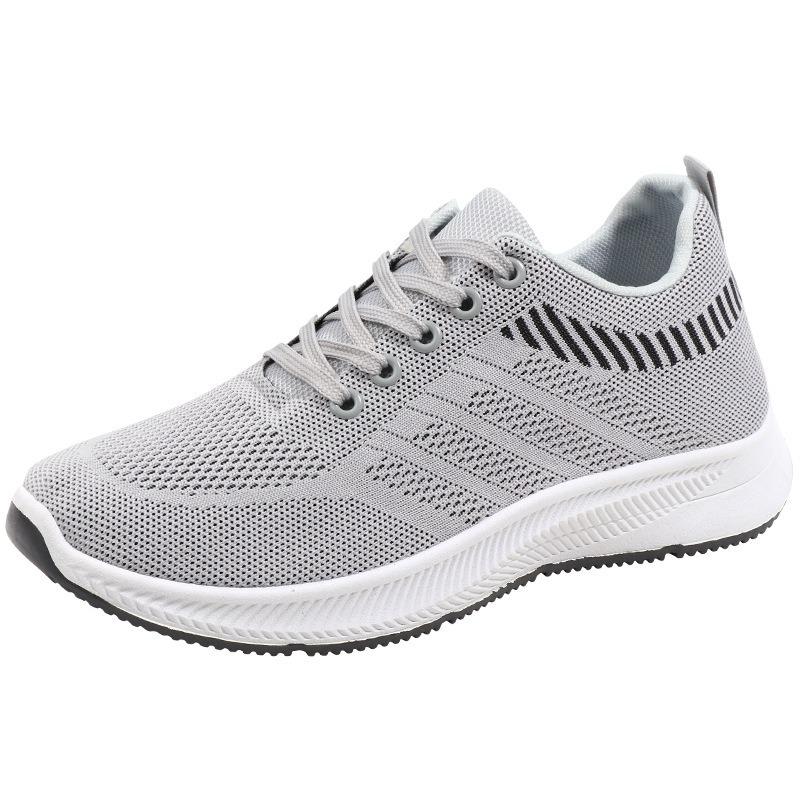 Men New Trendy Mesh Sneakers, Breathable Lightweight Soft Sole Versatile Casual Running Shoes, Foreign Trade Wholesale