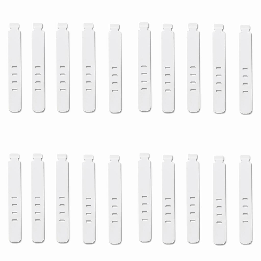 4/12/20pcs Mobile Phone Cable Winder Earphones Clip Charger Cord Organizer Management Silicone Wire Cord Fixer Holder Cable Belt