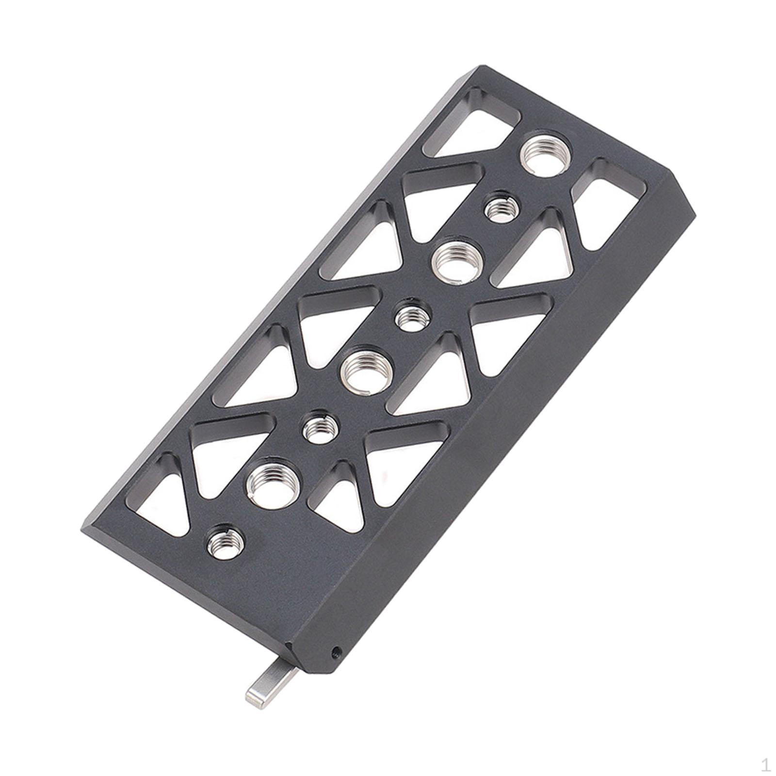 

Нижняя часть мостовой пластины, легкая, с резьбовыми отверстиями 1/4 -20 3/8 -16, основание для крепления 12.7cmx5.75cm