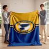 St. Louis Blues Logo Decke Druckdecke weich und gemütlich perfekt für das Wohnzimmer Bett Sofa oder ein Nickerchen, Geschenk